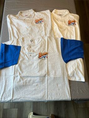 3 Men’s Short Sleeve T-Shirts - Oshkosh Fly In 95 Size 2X